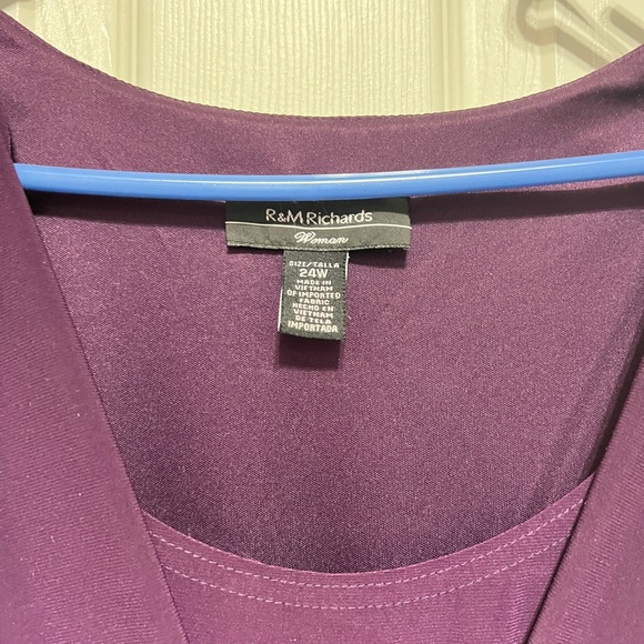 R&M Richards Purple Pantsuit - Picture 3 of 4